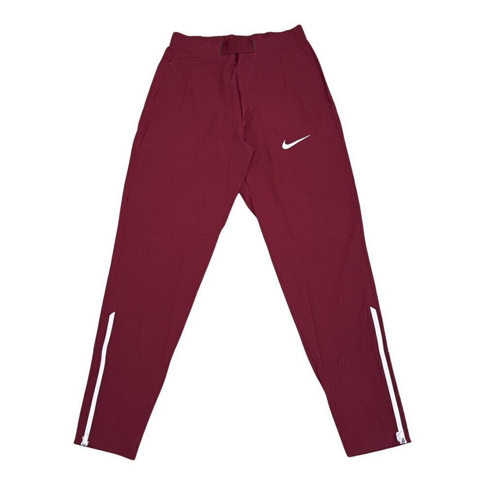 Nike Pro Elite Track & Field Running Podium Pants Red Men's Size Small AO8872